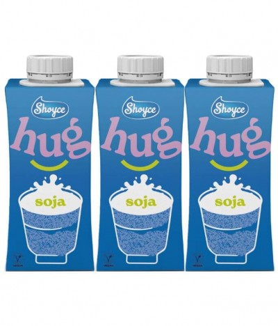 Shoyce Hug Bebida Vegetal Soja 3x200ml