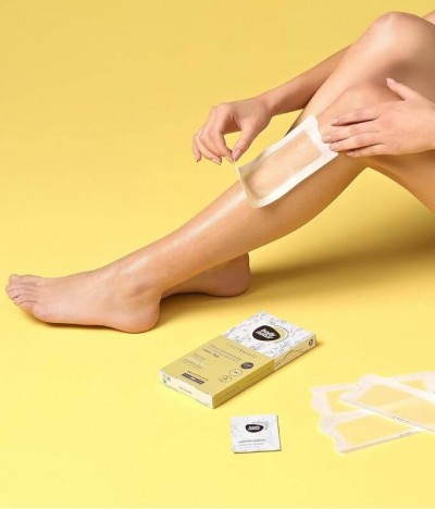 Body Natur Bandas Cera Corpo Pele Sensível 16un