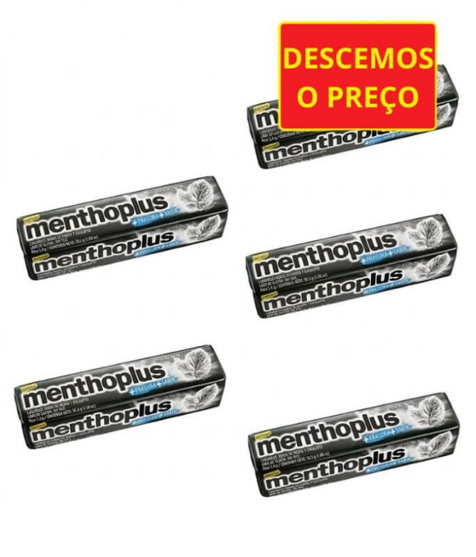 PACK 5 Menthoplus Fuerte Caramelo 31gr