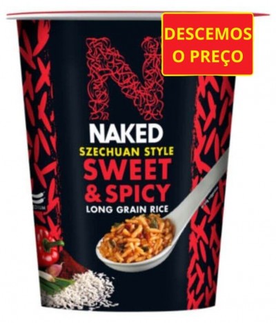 Naked Rice Arroz Szechuan Doce Picante 78gr