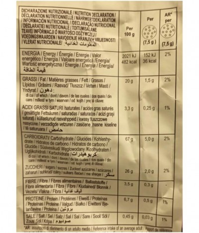 Campiello BuonGiorno Biscoito Cacau Avelã 700gr