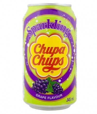 Chupa Chups Bebida Gaseificada Uva 345ml