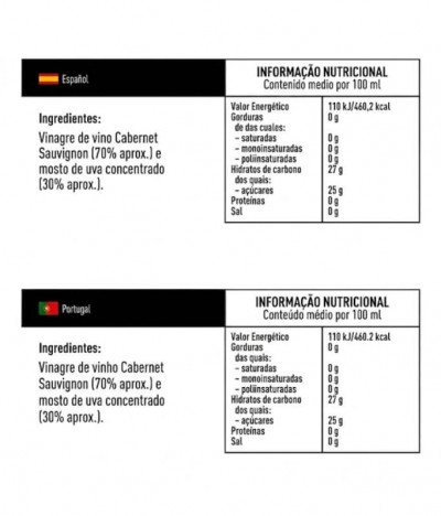 Pons Vinagre Agridoce Cabernet Sauvignon 500ml