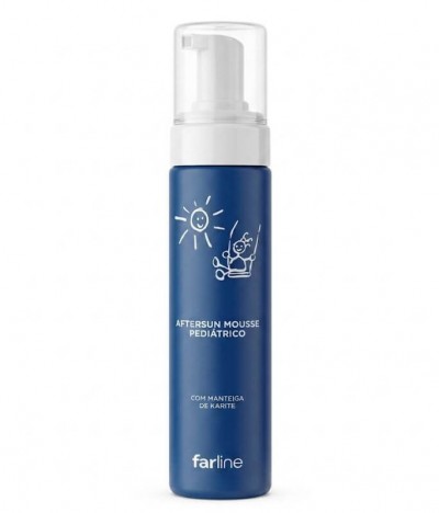 Aftersun Pediátrico Mousse Farline 200ml
