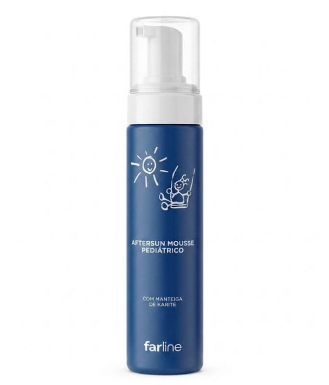 Aftersun Pediátrico Mousse Farline 200ml