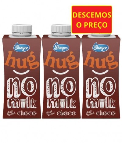 Shoyce Hug Bebida Vegetal Chocolate 3x200ml