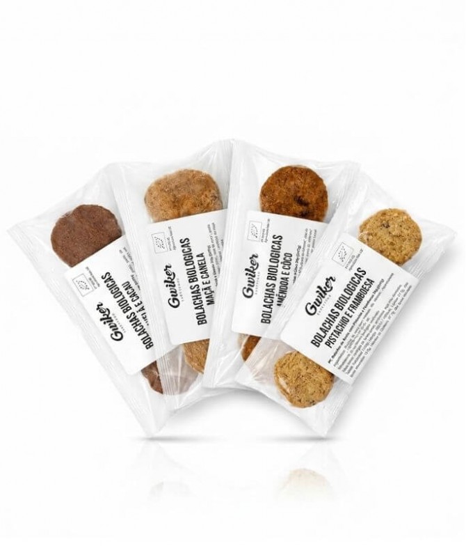 PACK 4 Gwiker Bolacha BIO 34gr