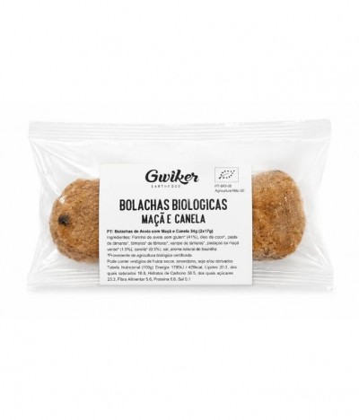 PACK 4 Gwiker Bolacha BIO 34gr