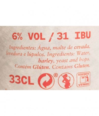 Sovina Amber Cerveja Artesanal 33cl