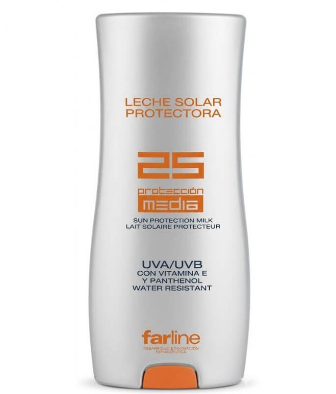 Farline Leite Protetor Solar SPF 25+ 400ml