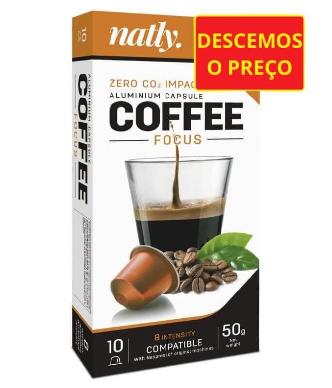 Natly Café Focus Comp Nespresso 10un