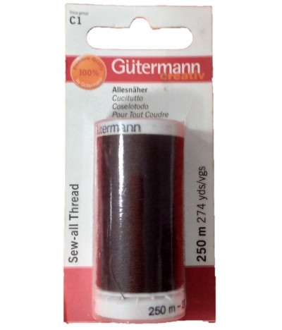 Gutermann Linha de Costura CASTANHO 640433 1un