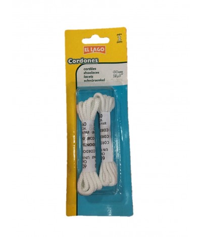 El Lago Atacadores Calçado Branco 60cm