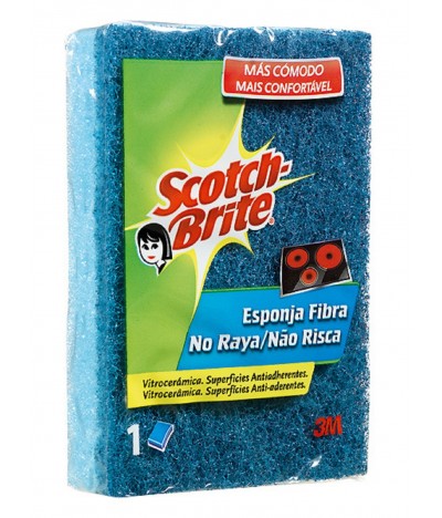 Scotch-Brite Esponja Fibra Vitrocerâmica 1un