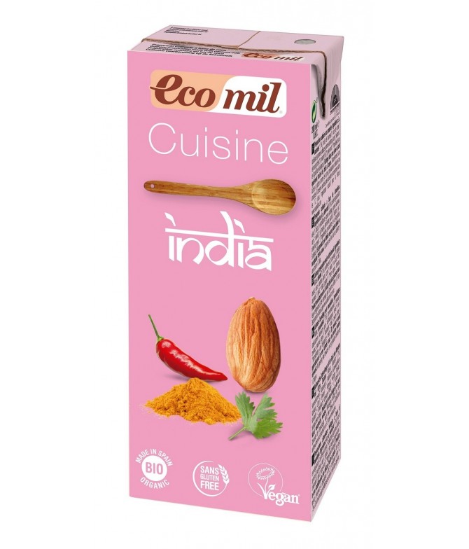 Ecomil Creme Vegetal Culinária Índia BIO 200ml Ecomil Creme Vegetal Culinária Índia BIO 200ml