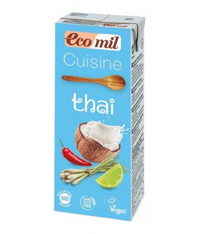 Ecomil Creme Vegetal Culinária Thai BIO 200ml