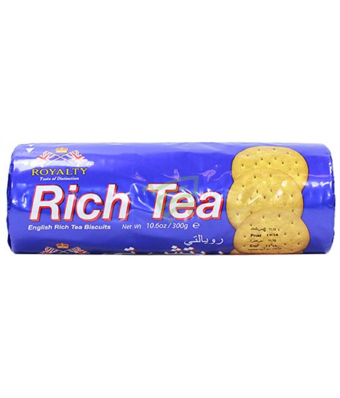 Royalty Bolachas Rich Tea 300gr Royalty Bolachas Rich Tea 300gr