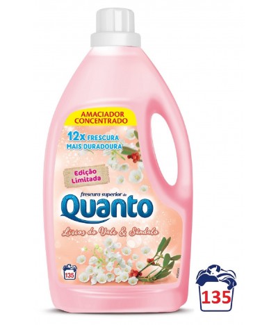 Quanto Amaciador Roupa Lírios & Sândalo 135d