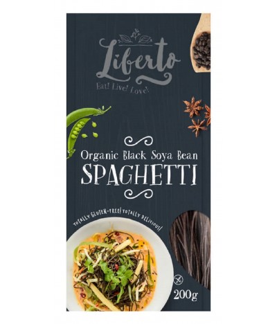 Liberto Esparguete Soja Preta BIO 200gr