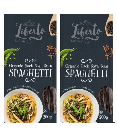 PACK 2 Liberto Esparguete Soja Preta BIO 200gr