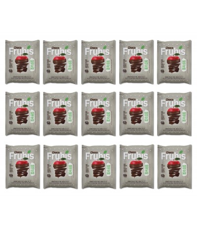 PACK FAMÍLIA 15 Frubis Maçã Chocolate 40gr