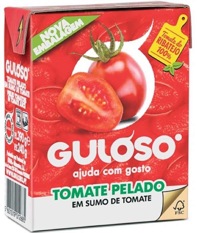 Guloso Tomate Pelado 390gr Guloso Tomate Pelado 390gr