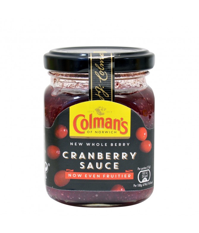Colmans Salsa de Arándanos 165gr Colmans Salsa de Arándanos 165gr