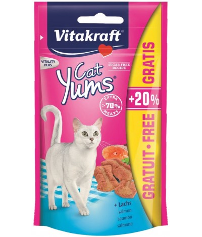 Yums de Salmão para Gato +20%