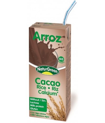 Naturgreen Bebida Arroz & Chocolate BIO 200ml 