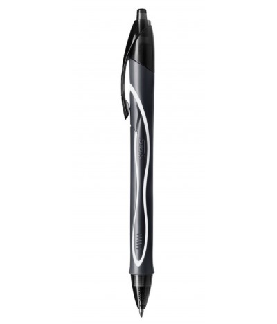 Bic Gelocity Bolígrafo Quick Dry NEGRO 1un