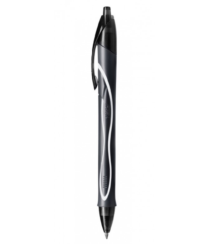 Bic Gelocity Bolígrafo Quick Dry NEGRO 1un