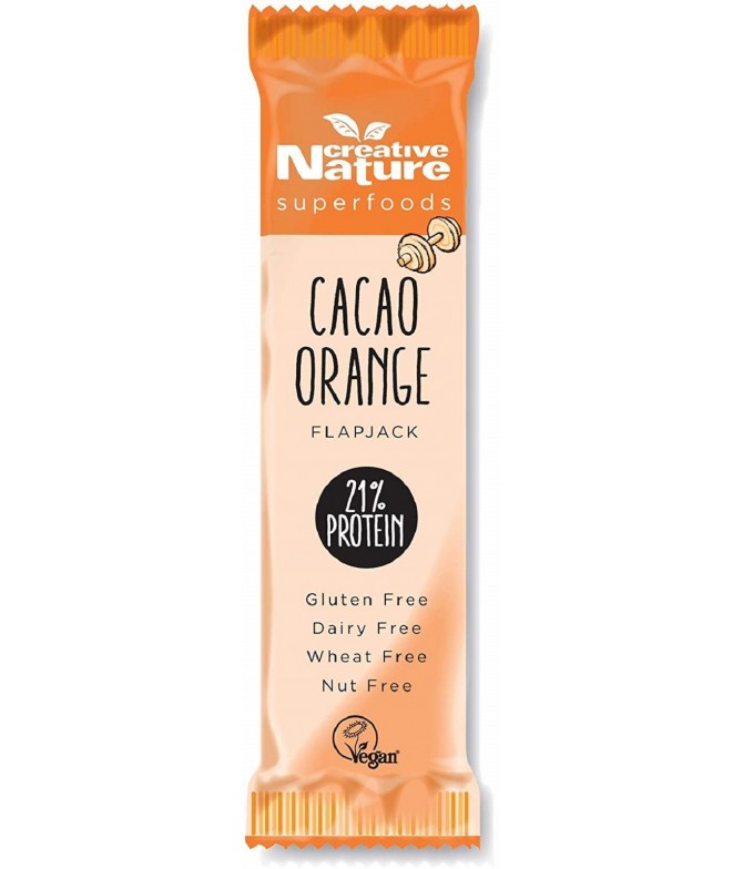 Barrita Proteína Laranja Cacau 40gr Barrita Proteína Laranja Cacau 40gr
