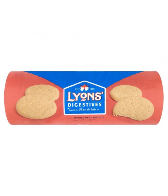Lyons Bolacha Digestive 400gr Lyons Bolacha Digestive 400gr