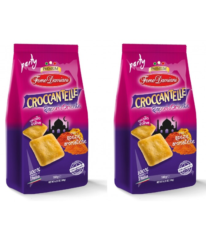 PACK 2 Croccantelle Sabor Oriental 180gr PACK 2 Croccantelle Sabor Oriental 180gr