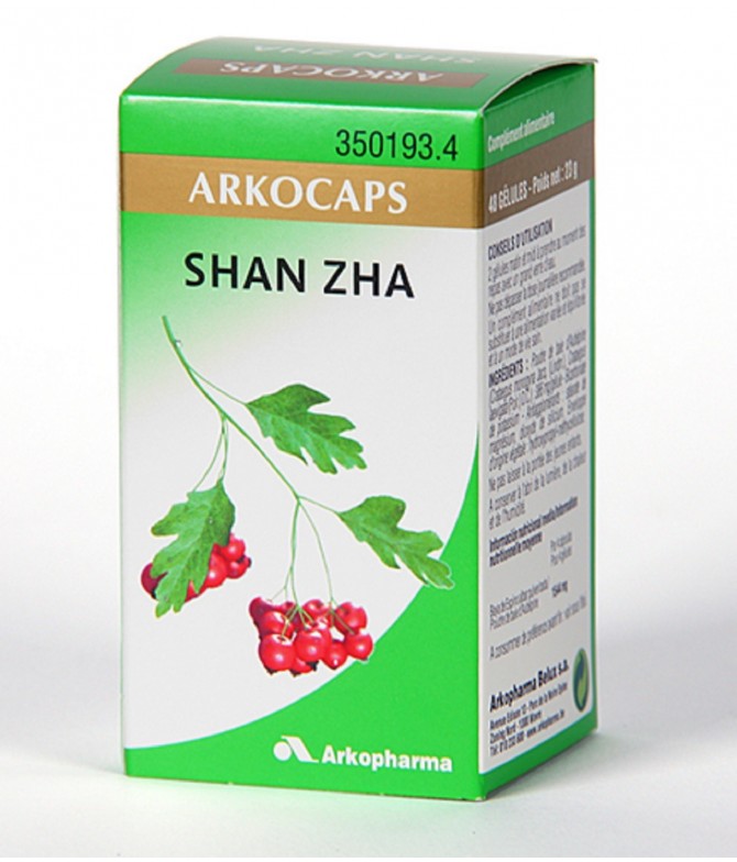 Arkocápsulas Shan Zha 45un Arkocápsulas Shan Zha 45un