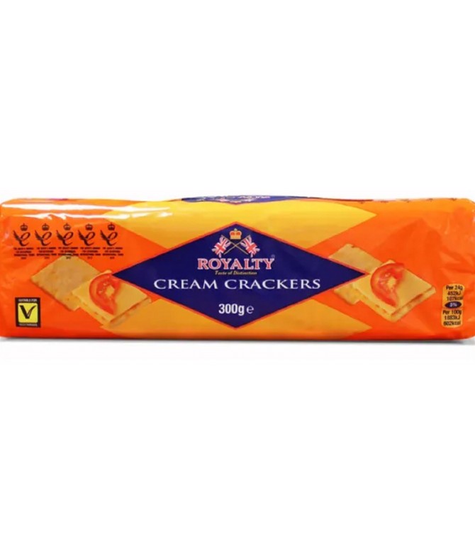 Royalty Cream Crackers 300gr Royalty Cream Crackers 300gr