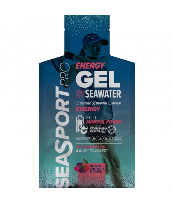 Seasport PRO Energy Gel Frutos Vermelhos 32ml Seasport PRO Energy Gel Frutos Vermelhos 32ml