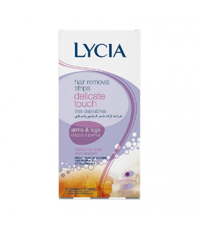 Lycia Bandas Depilatórias Corpo 20un Lycia Bandas Depilatórias Corpo 20un
