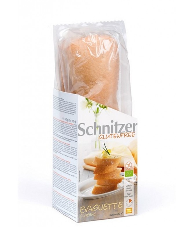 Schnitzer Baguete Clásica BIO 360gr T
