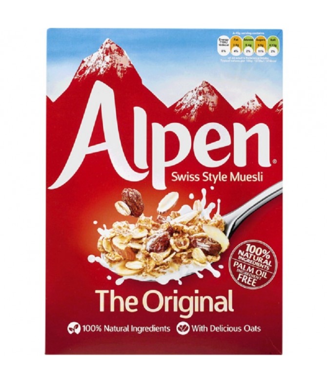 Alpen The Original Muesli 625gr
