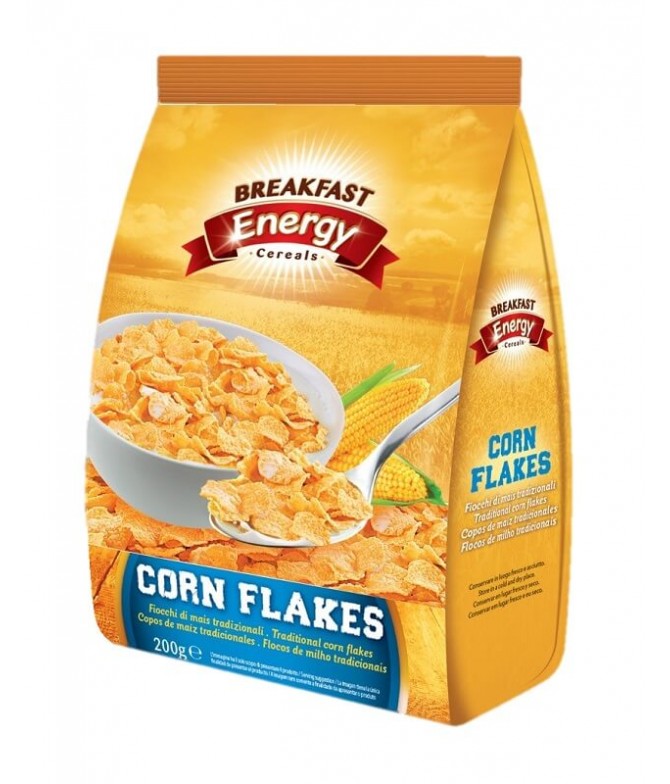Breakfast Energy Corn Flakes 200gr T Breakfast Energy Corn Flakes 200gr T